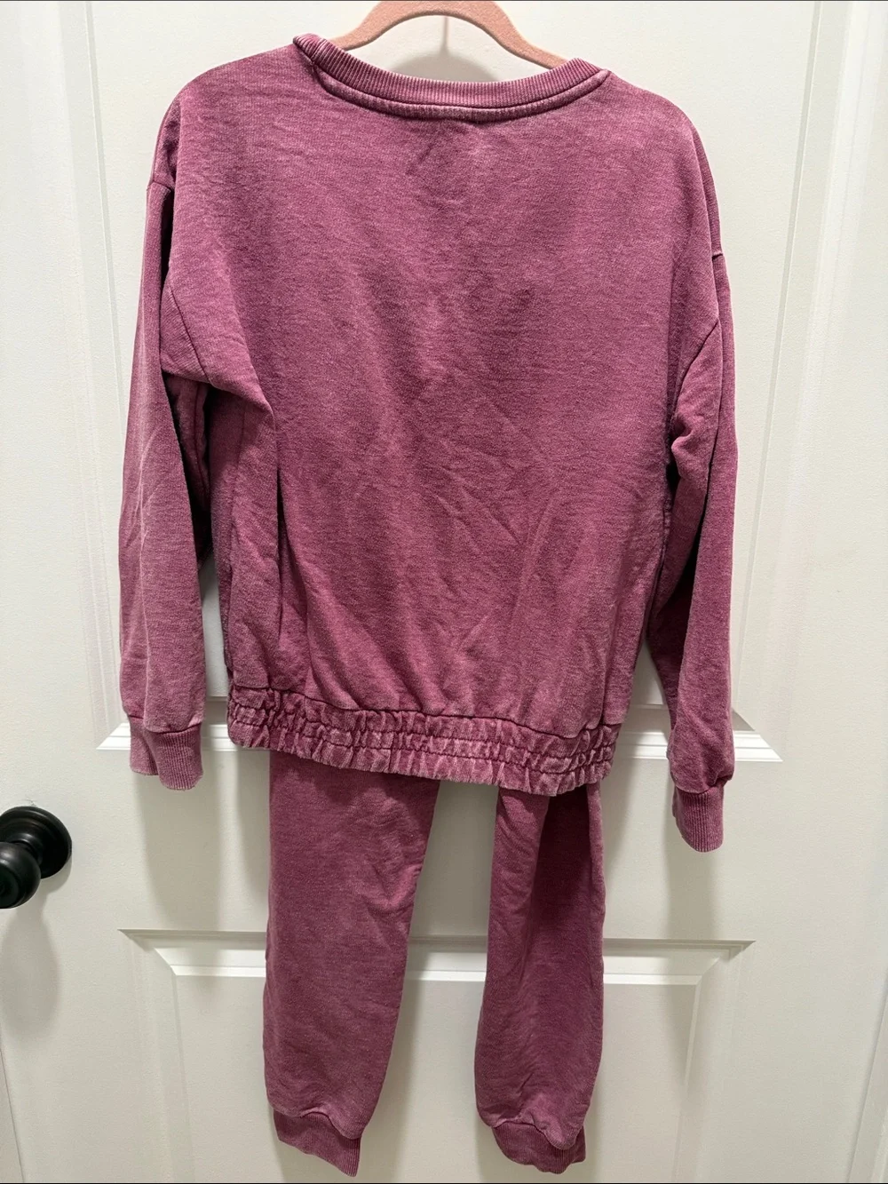Jessica Simpson Kids Two-Piece Jogger Set - Mauve/Purple